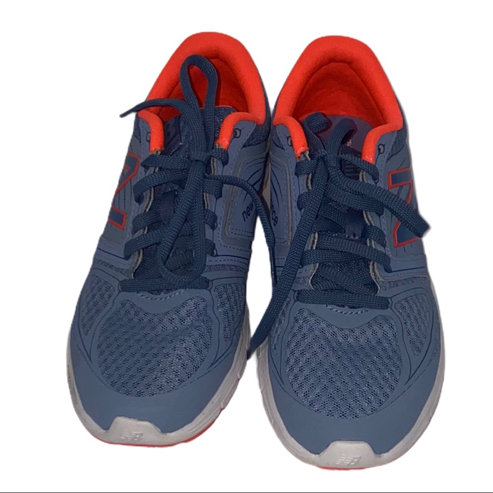 New Balance 575 Cush 8.5 Running Shoes Blue Orange